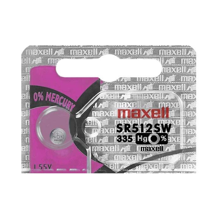 SR512SW battery 335 V335 SR512 Silver Oxide Watch Battery