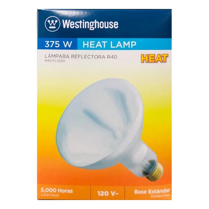 Westinghouse infrared heat bulb lamp clear for popcorn machine