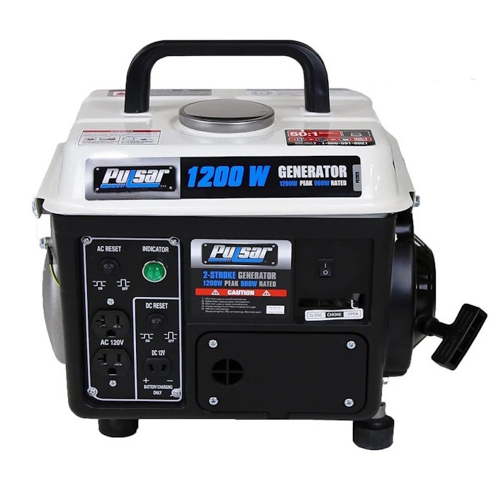 pulsar portable gas generator PG1202SP