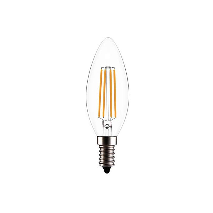 Wellmax E12 Chandelier Bulb LED Filament C35 6500k daylight white light