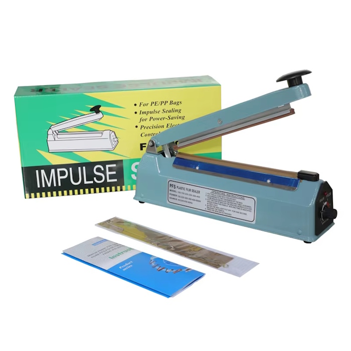 bag impulse sealer heating machine 8 inches