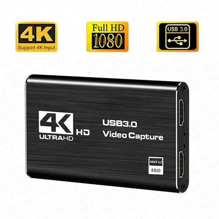 HDTV Video Capture Card Game Recording Live Streaming PS4