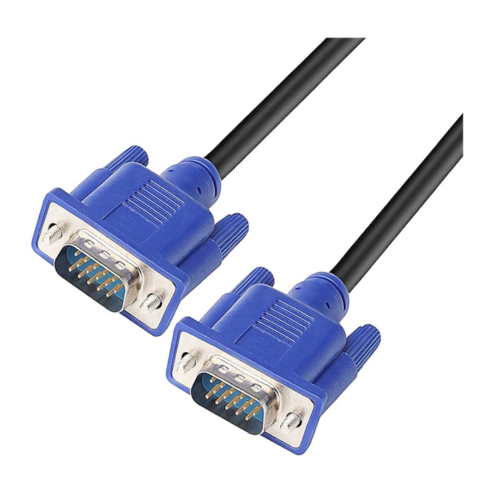 VGA Cables, 15 Pin Male to Male for TV PC Monitor Laptop Projector