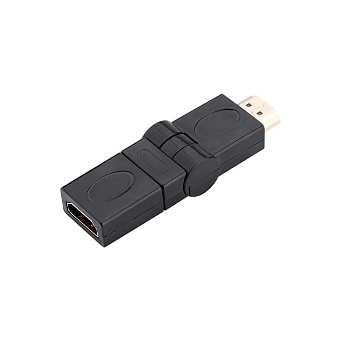 HDMI Male to HDMI Female Adapter with Adjustable Angle