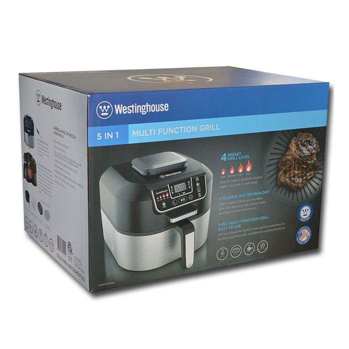 WESTINGHOUSE 5 IN 1 MULTIFUNCTION GRILL Air Fry, Bake, Roast, Dehydrate, and Grill