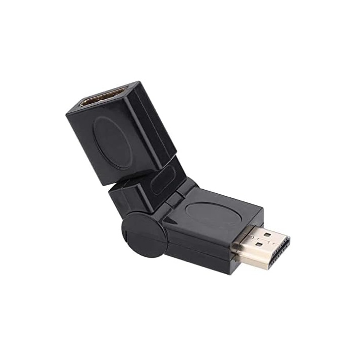 swivel HDMI Male to HDMI Female Adjustable Adapter Converter for HDMI Player